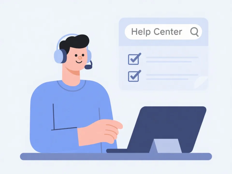 帮助中心指引插图